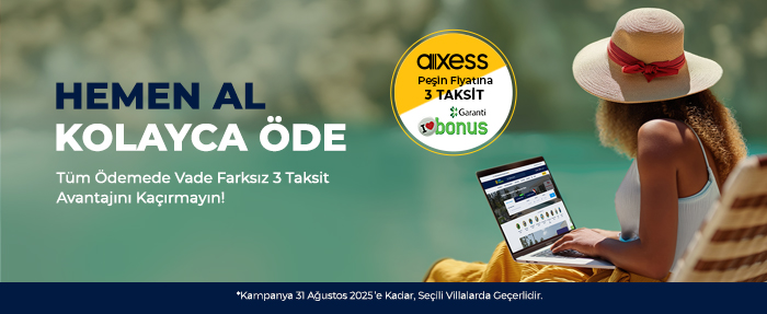 Vade Farksız 3 Taksit Kampanyası